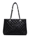 CHANEL Pre-Owned 2011 Caviar Grand Shopping tote bag - Black
