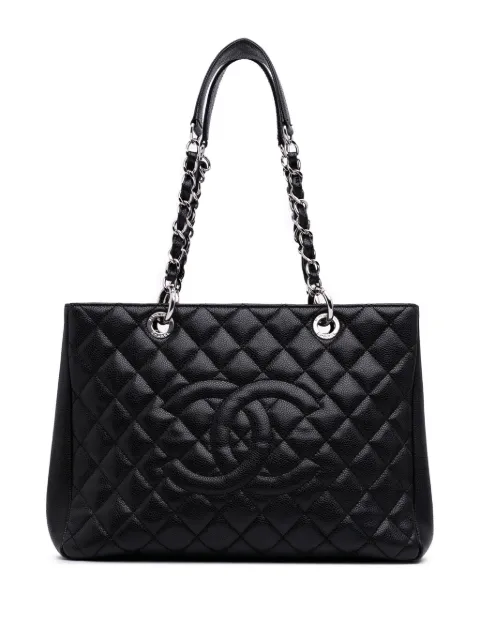 CHANEL Pre-Owned 2011 Caviar Grand Shopping tote bag