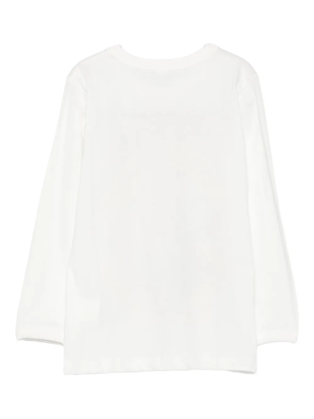 Stella McCartney Kids graphic-print long-sleeved T-shirt Wit