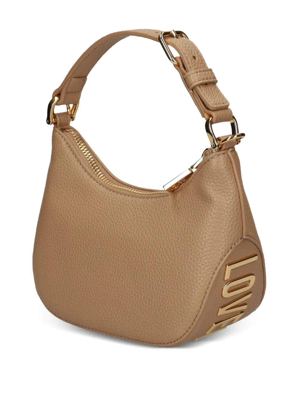 Love Moschino Schoudertas met logo Bruin