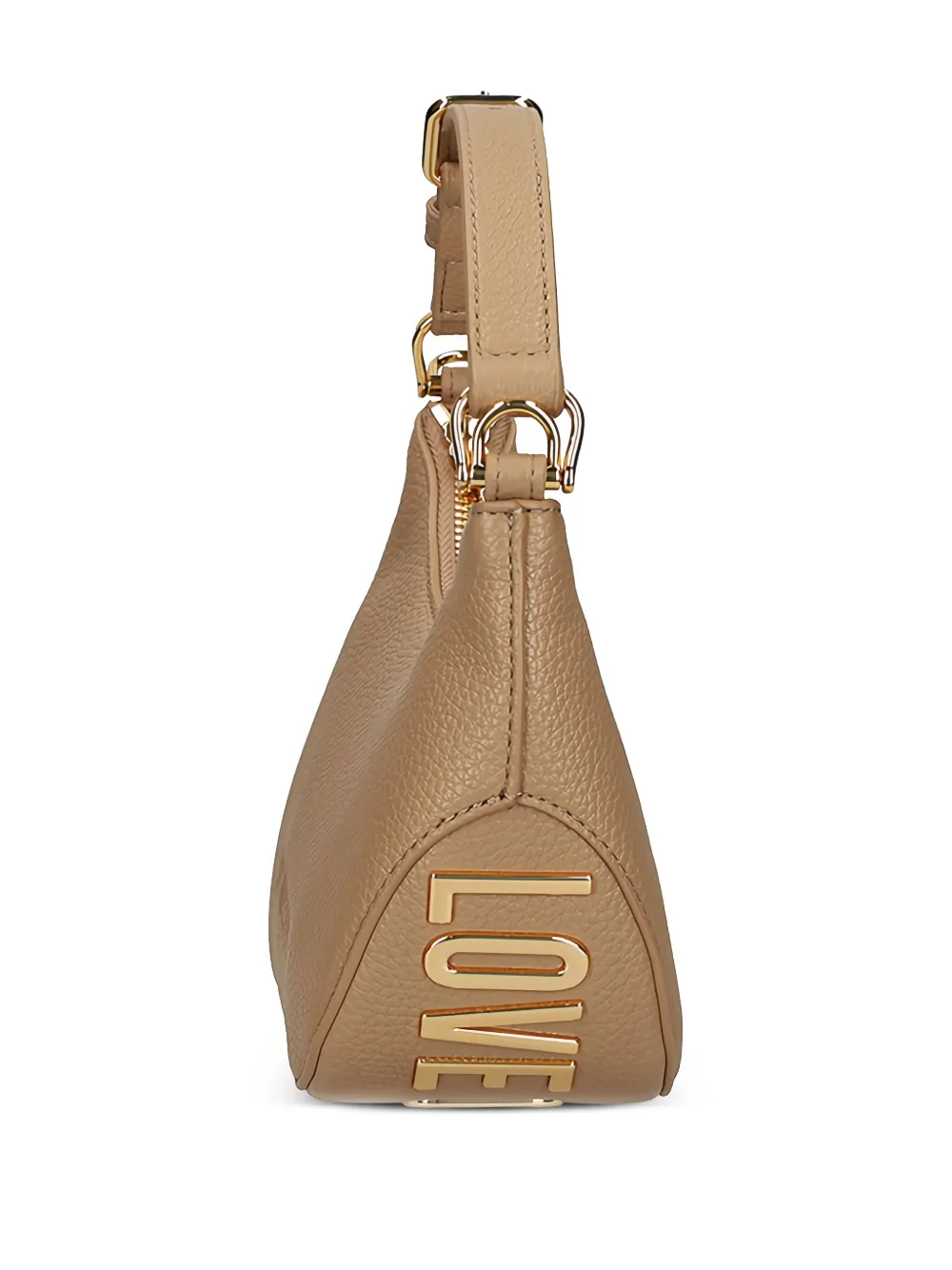 Love Moschino Schoudertas met logo Bruin