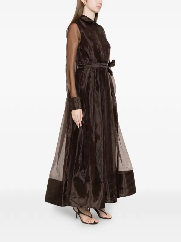 brown simkhai dress Helena blazer dress in brown - Simkhai