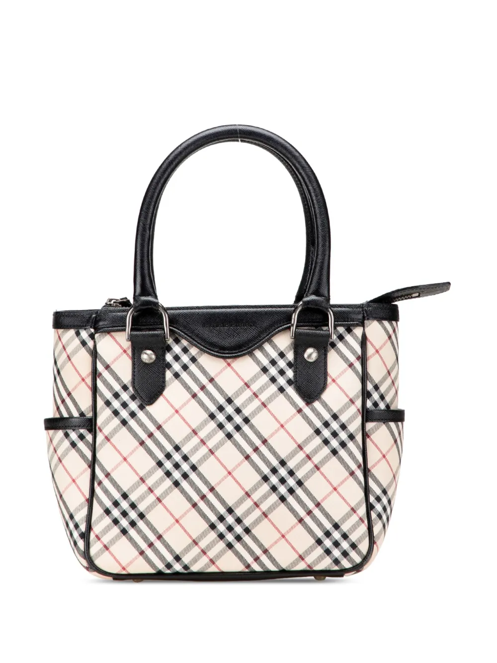 Burberry Pre-Owned 2000-2017 Nova Check Canvas handbag - ブラウン Burberry Pre-Owned 2000-2017 Nova Check Canvas handbag - ブラウン