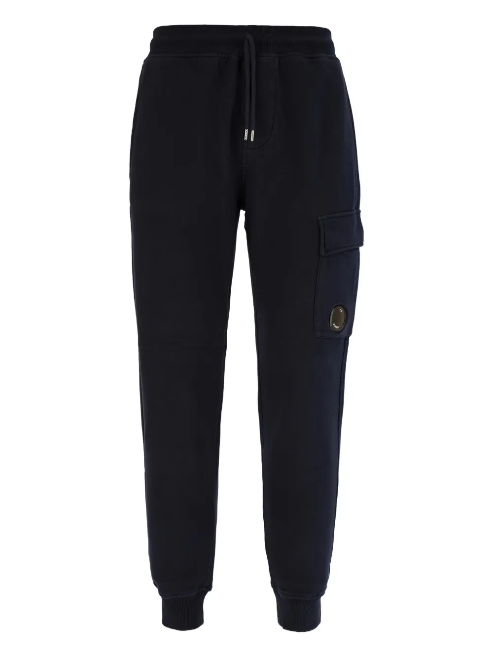 C.P. Company Lens-detail track pants Zwart