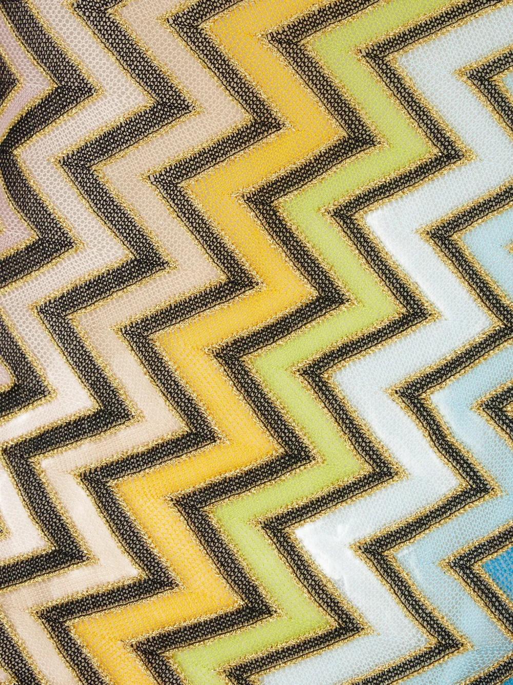 Missoni Zigzag Halterneck Top In Multi