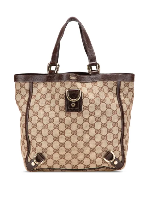Gucci Pre-Owned 2000-2015 GG Canvas Abbey D Ring tote bag