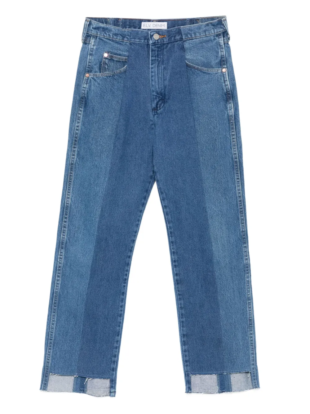 Audrey asymmetric-hem jeans