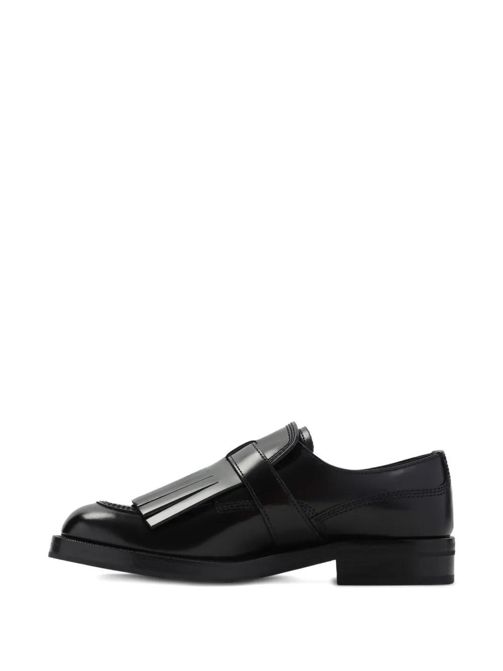 Church's buckle-detail fringe loafers Black