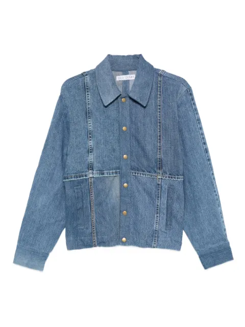 E.L.V DENIM Kara panelled denim jacket