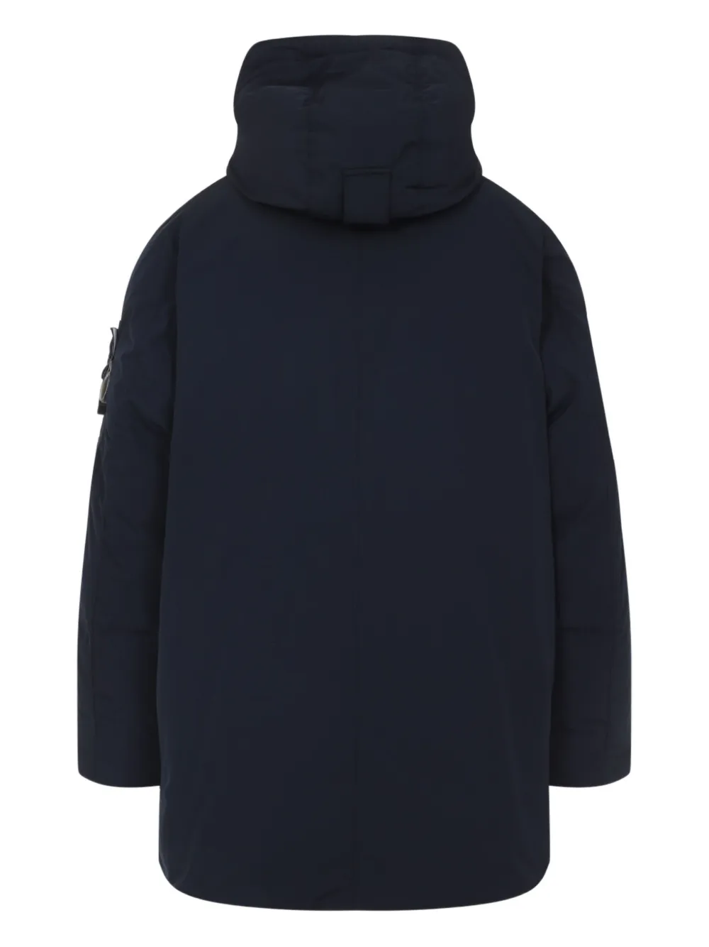 Stone Island micro-twill Primaloft coat Blauw
