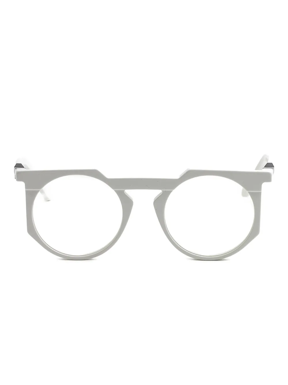 VAVA Eyewear WL0025 ジオメトリック眼鏡フレーム - ホワイト VAVA Eyewear WL0025 ジオメトリック眼鏡フレーム - ホワイト