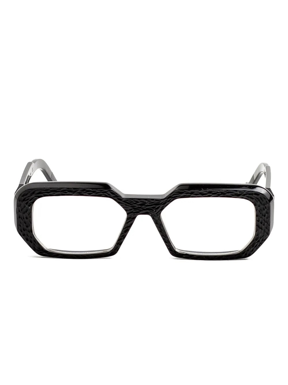 VAVA Eyewear WL0050 ジオメトリック眼鏡フレーム - ブラック VAVA Eyewear WL0050 ジオメトリック眼鏡フレーム - ブラック
