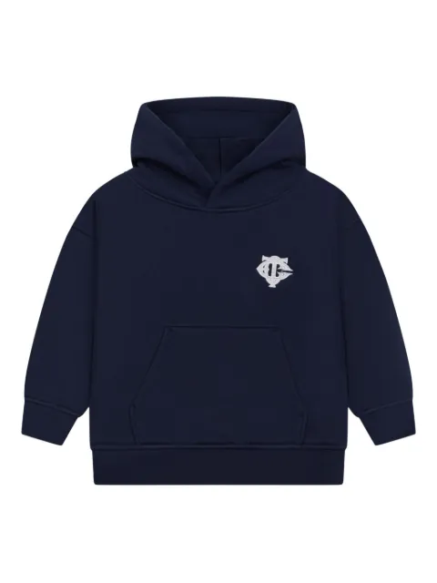 THE COUTURE CLUB KIDS logo-embroidered hoodie