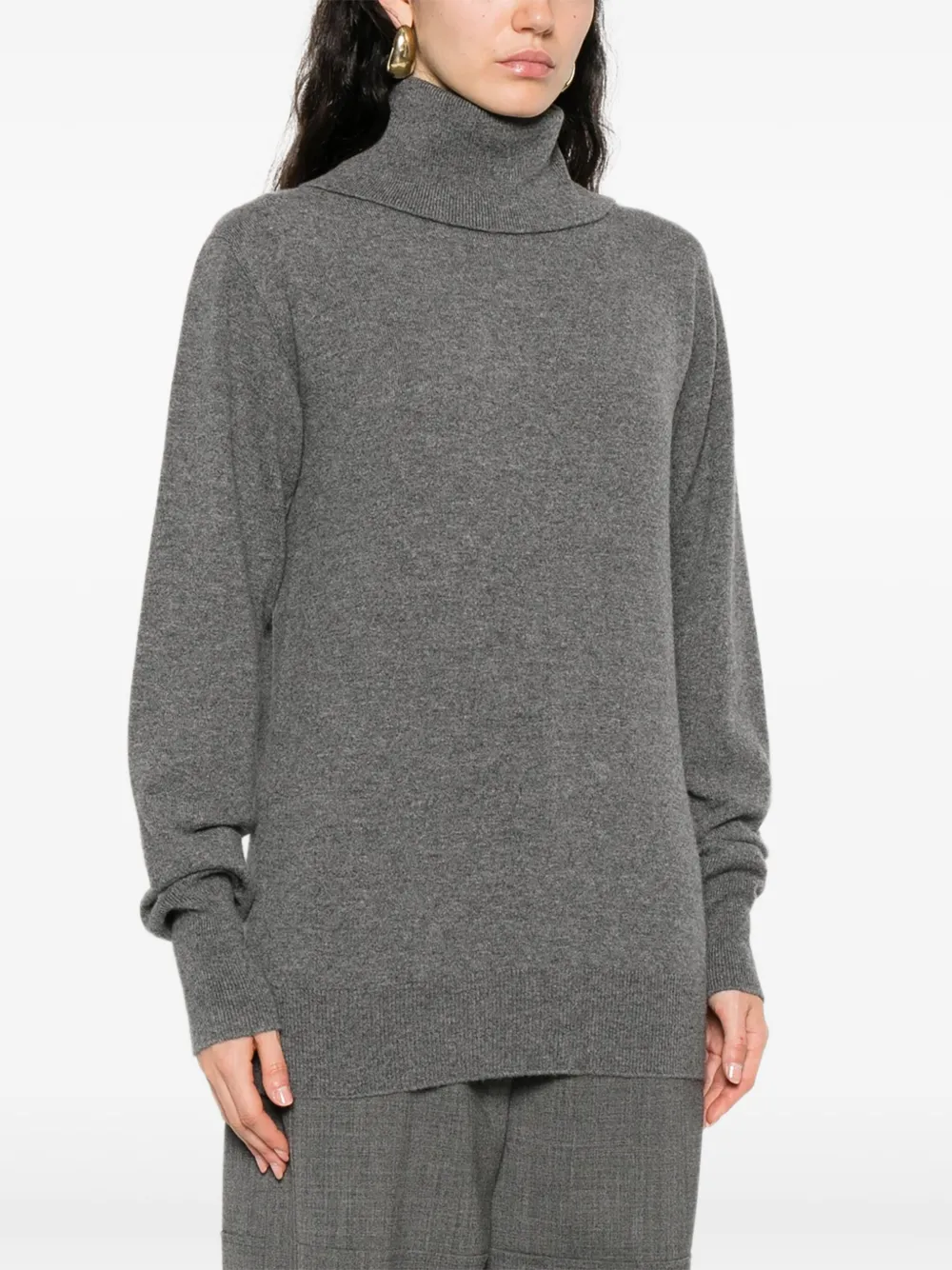 Jil Sander Kasjmier top met col Grijs