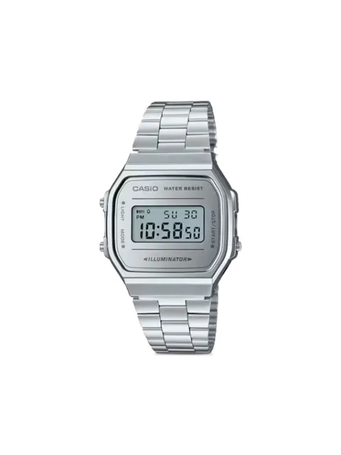 Casio A168 Digital "Silver" 38mm