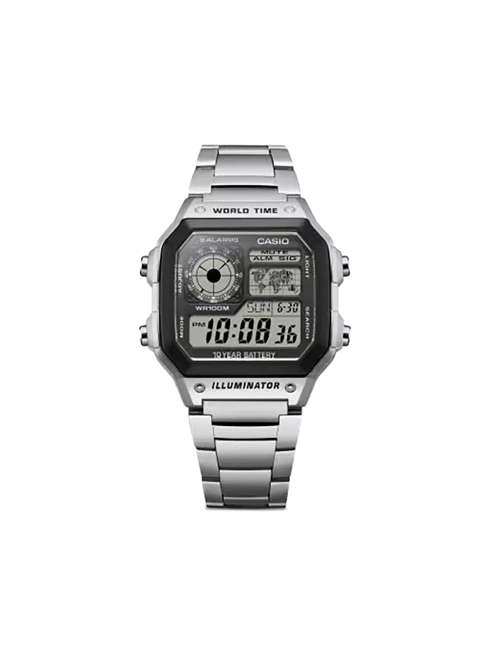Casio Heritage 1200 Digital AE1200WHD 1A 42mm - Nero