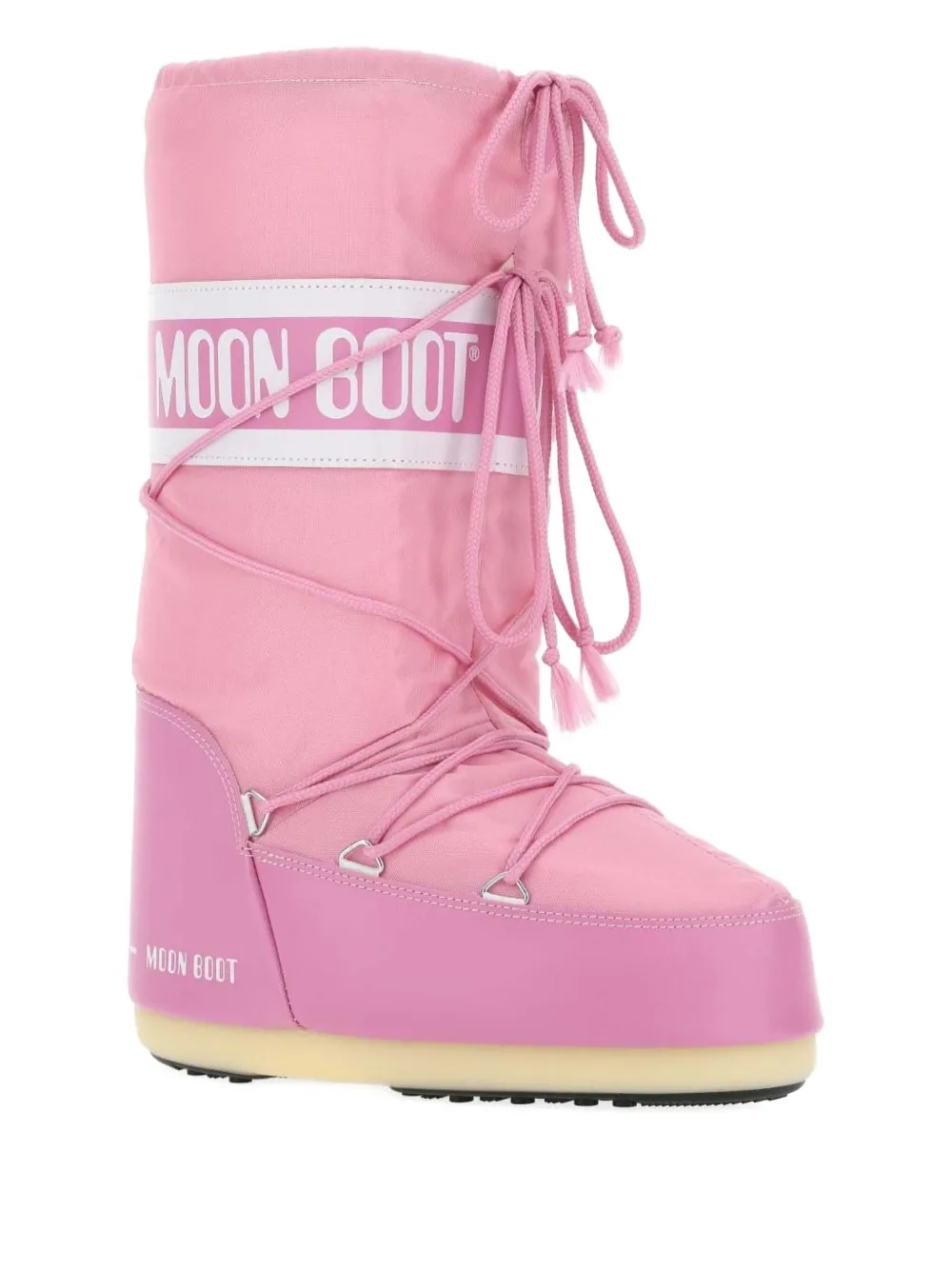 Moon Boot Icon Pink lace-up boot | 레인 & 스노우 부츠 | Image 2