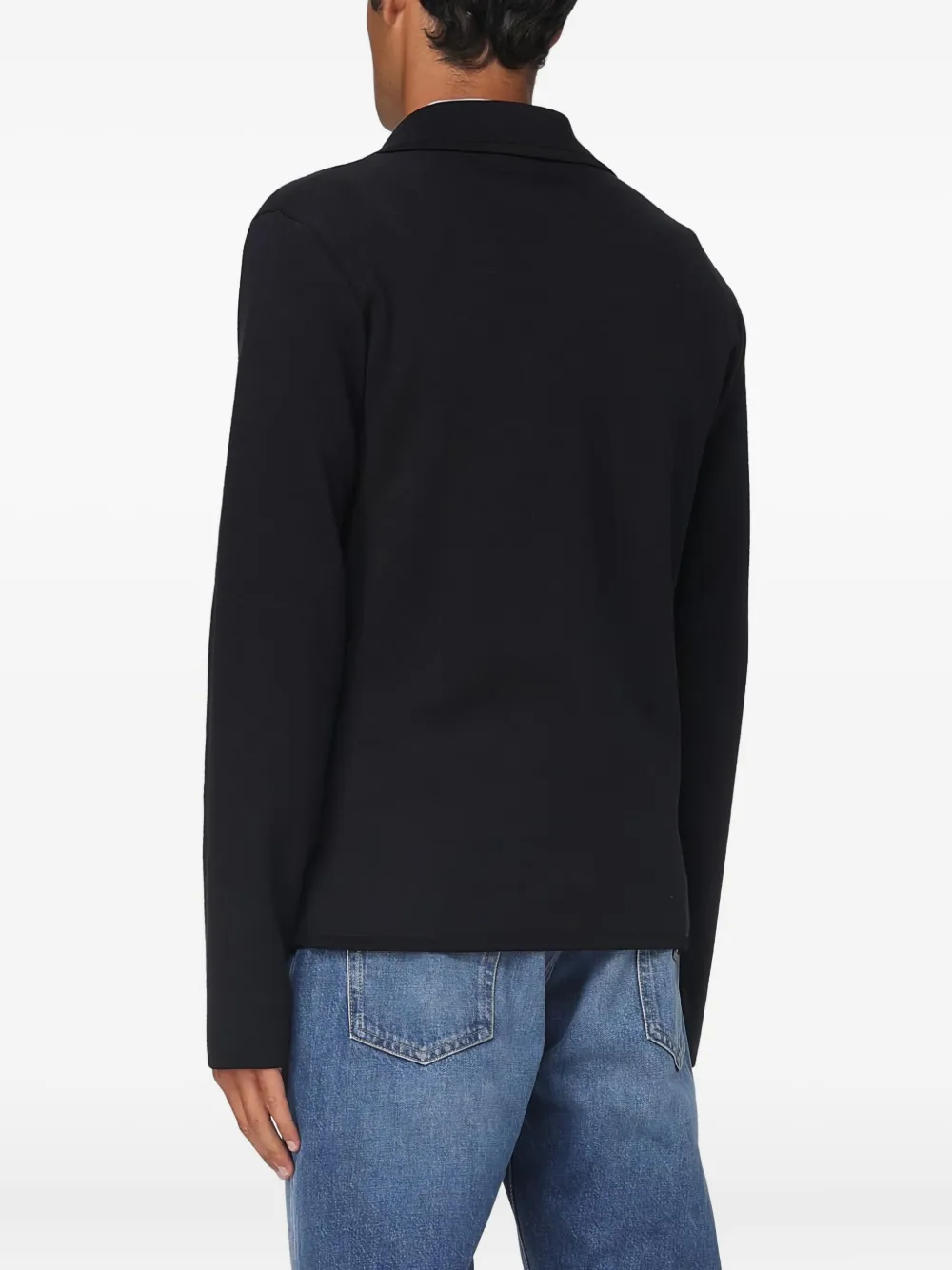 Dolce & Gabbana Blazer met logodetail Zwart