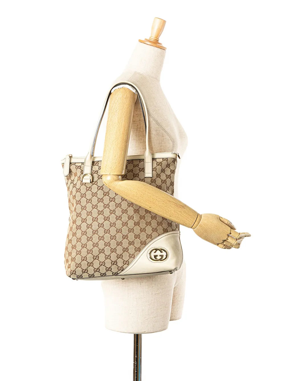 Gucci Pre-Owned 2000-2015 GG Canvas Britt tote bag | Pre-Owned | Image 2