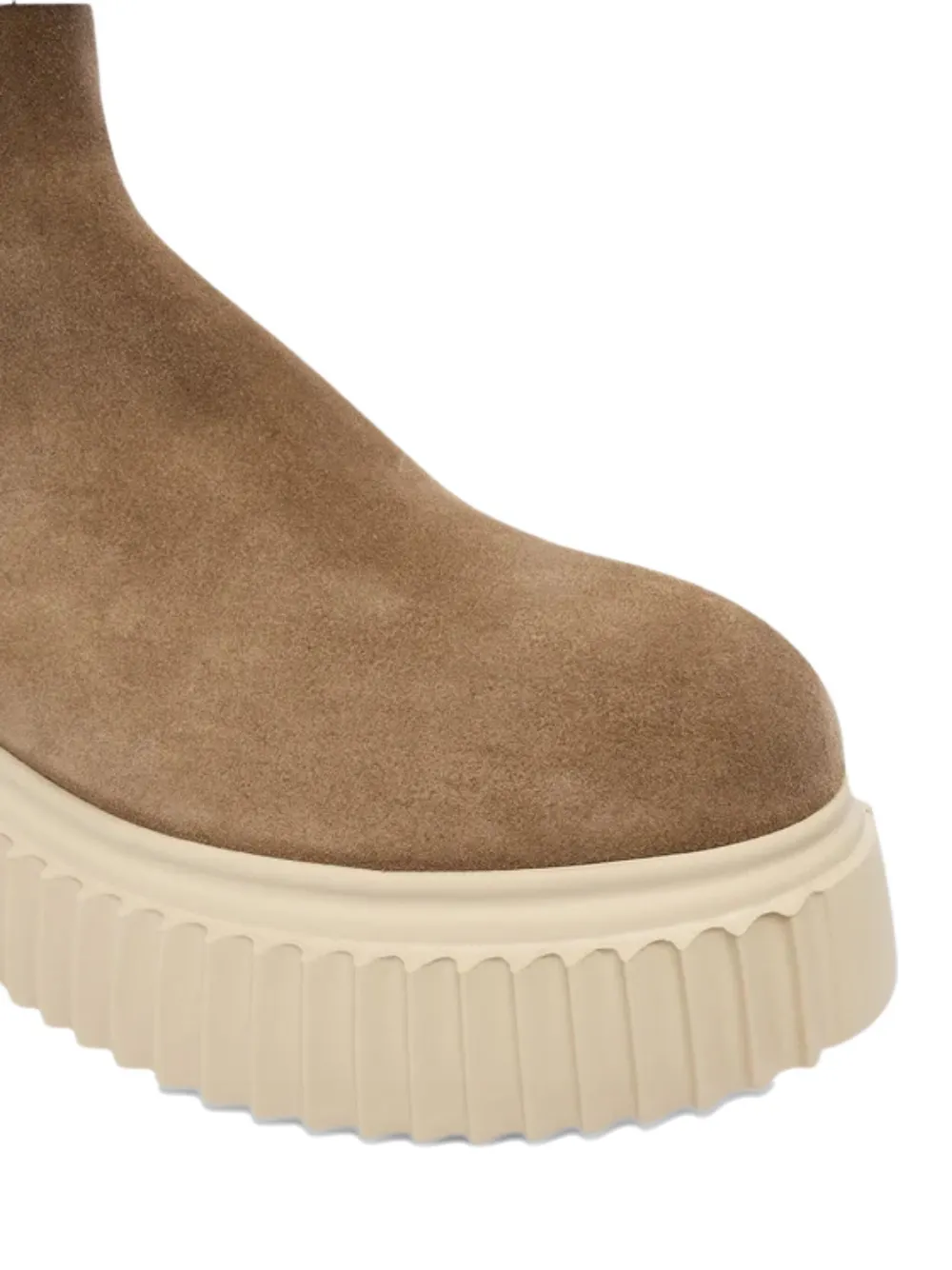 AGL Suède laarzen met ritssluiting Bruin