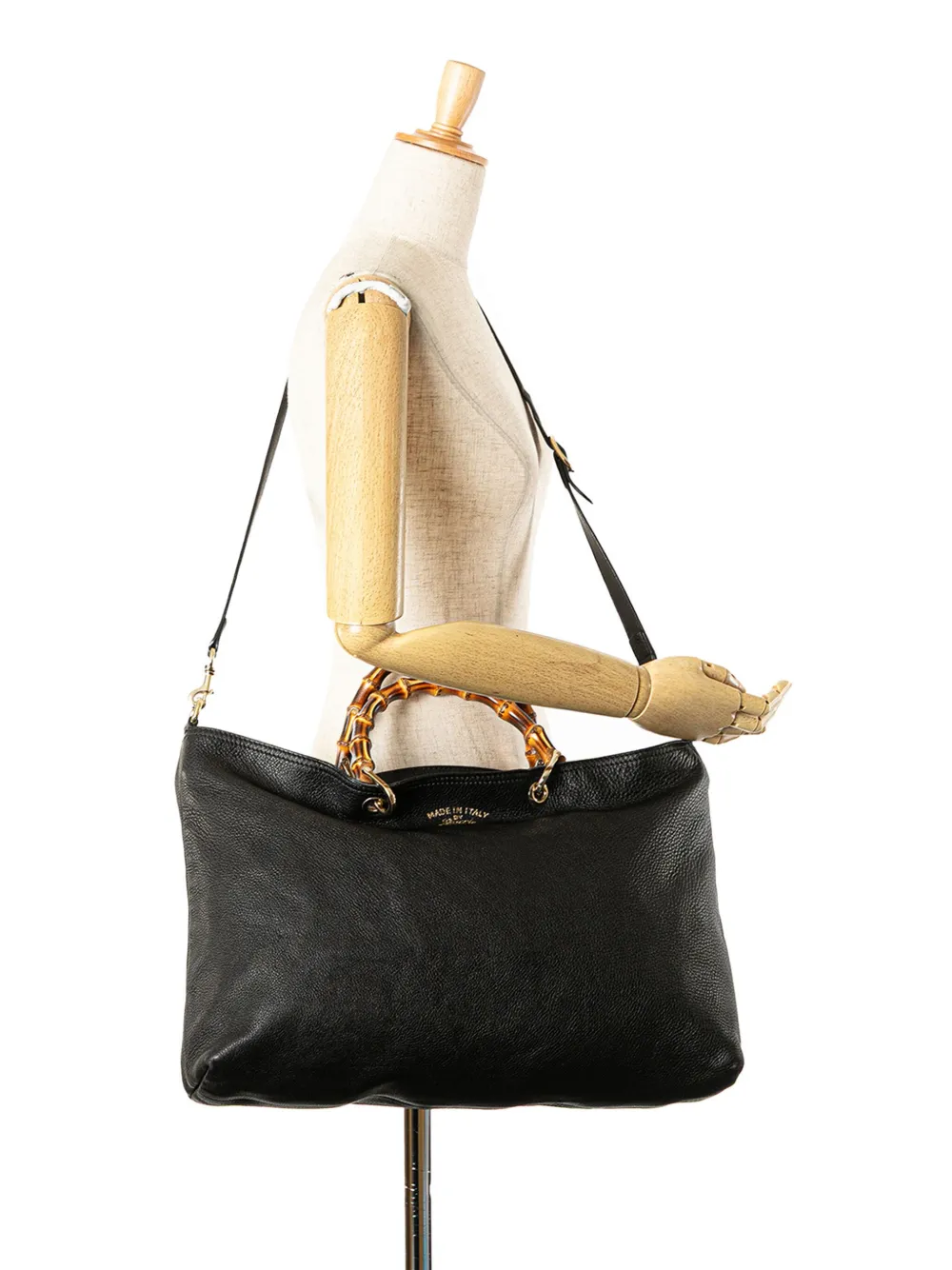 Gucci Pre-Owned 2000-2015 Large Calfskin Bamboo Shopper satchel | Pre-Owned | Image 2