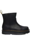 Dr. Martens Zebzag Rigger slip-on leather boots - Black