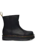 Dr. Martens Zebzag Rigger slip-on leather boots - Black