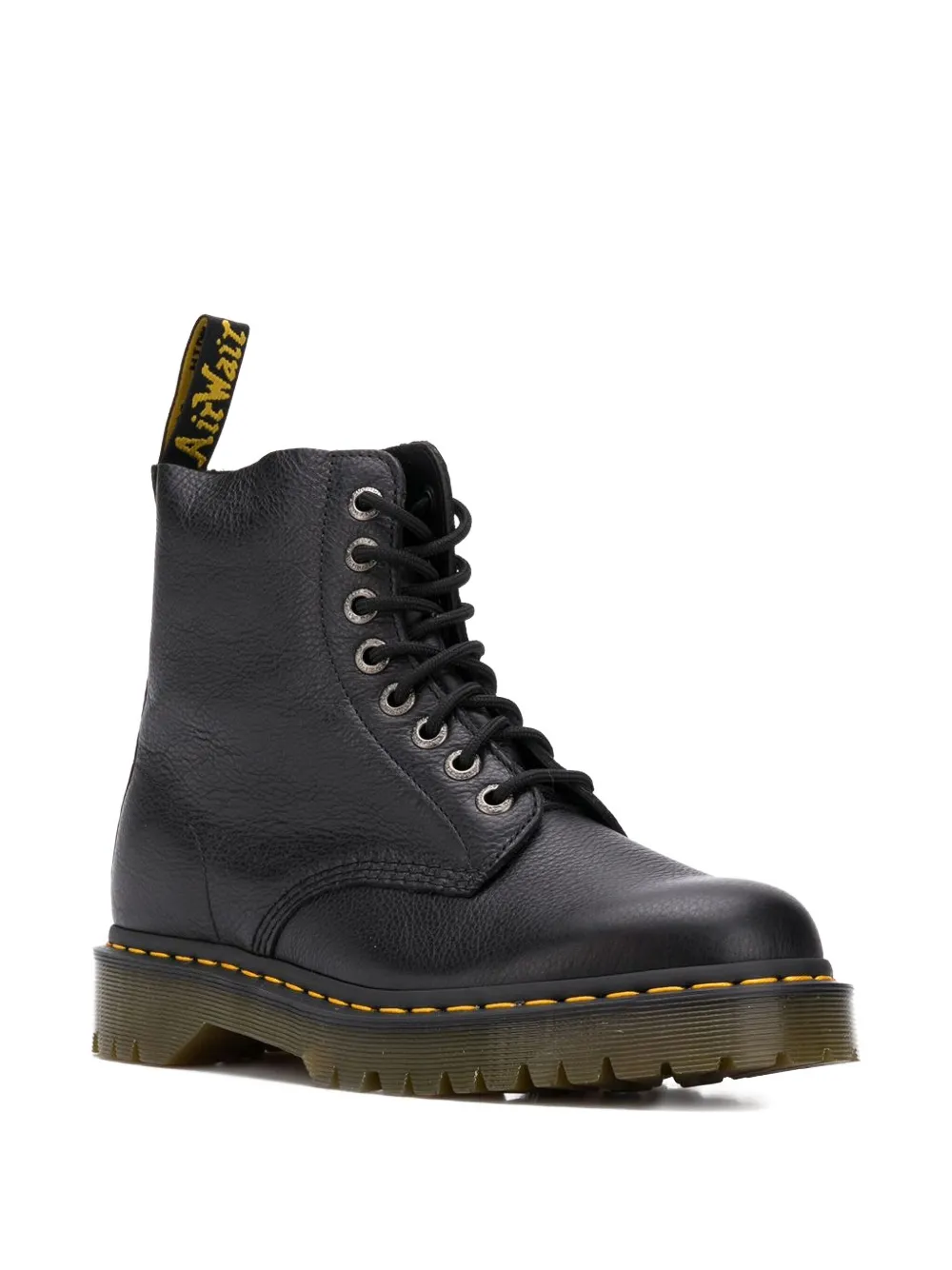 Dr. Martens Lace-up Leather Boots In Black