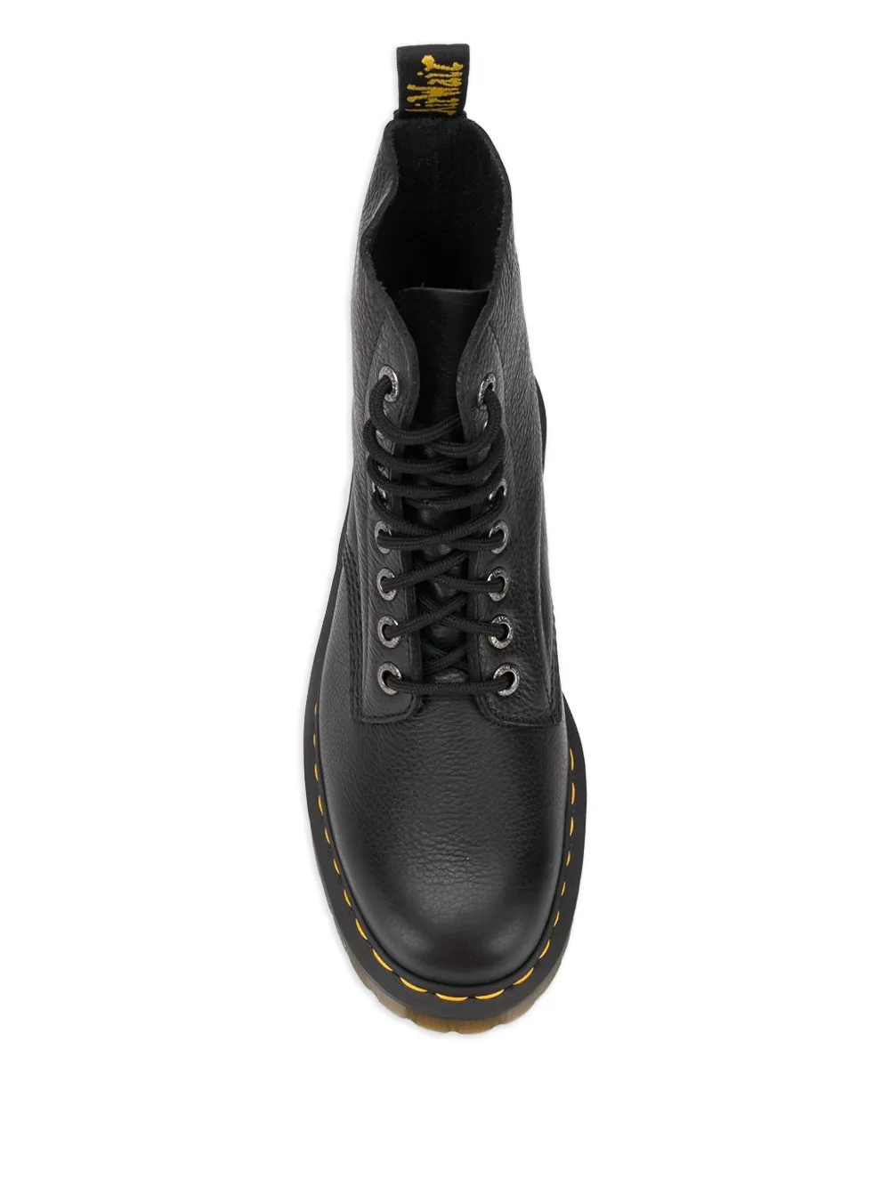 Dr. Martens Lace-up Leather Boots In Black