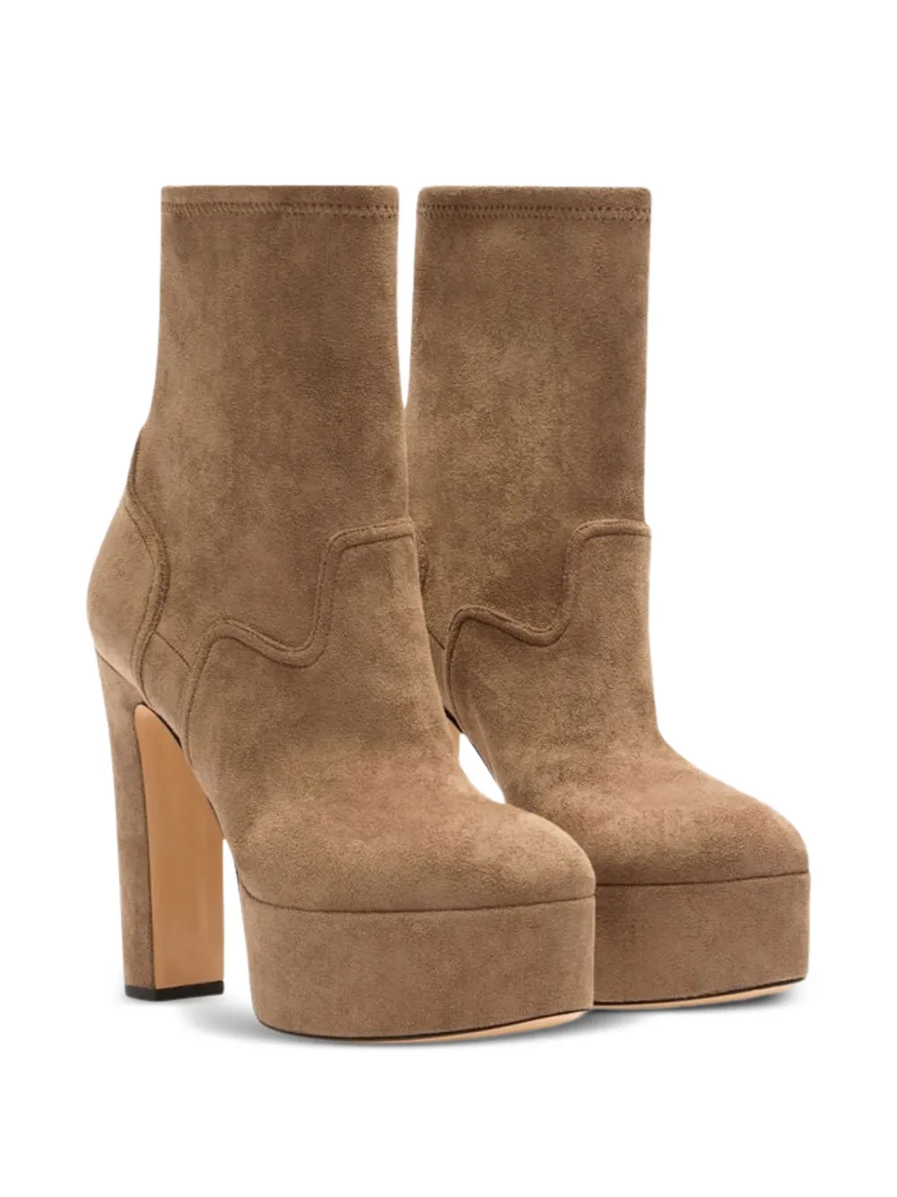 Casadei 130mm Patty platform ankle boots | Ankle Boots | Image 2
