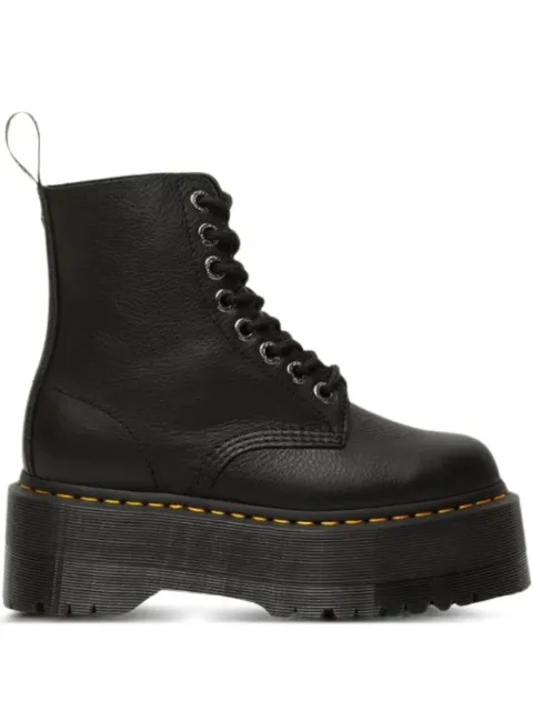 Dr. Martens platform lace-up boots
