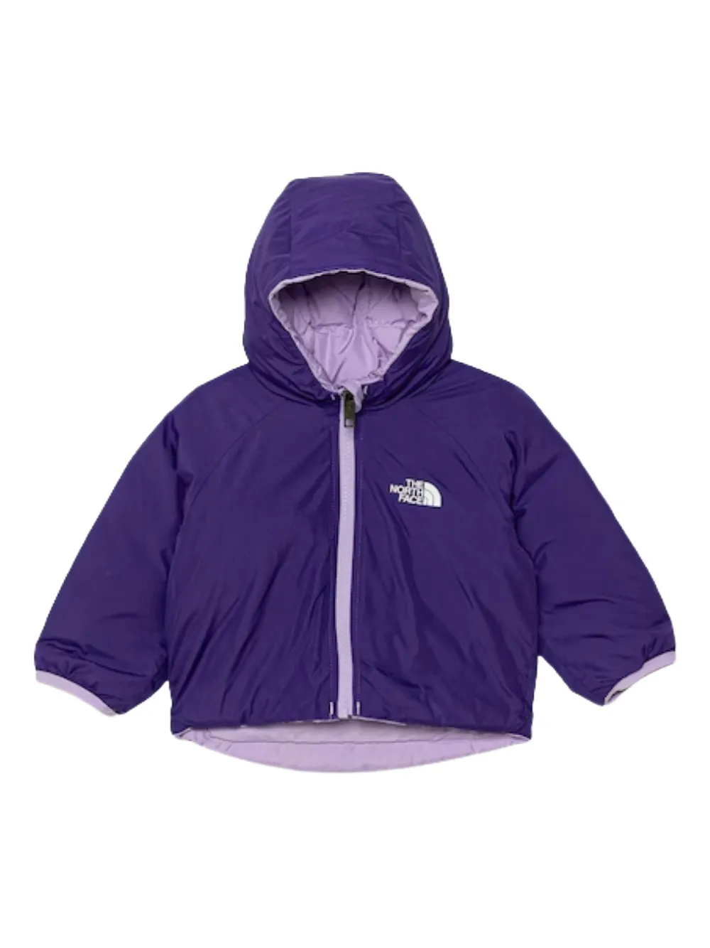 The North Face Kids Perrito jack met capuchon Paars