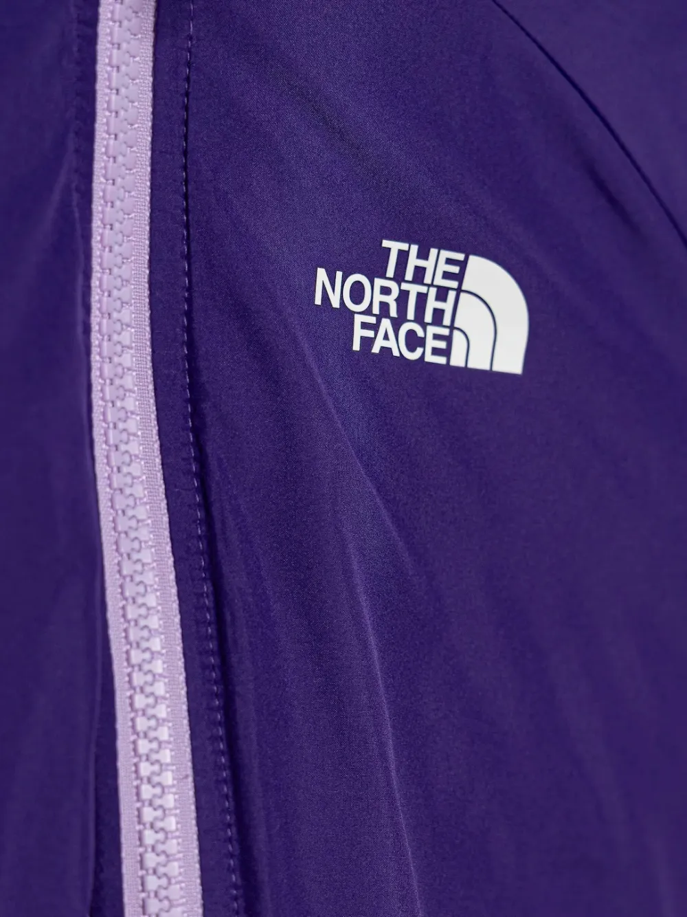 The North Face Kids Perrito jack met capuchon Paars