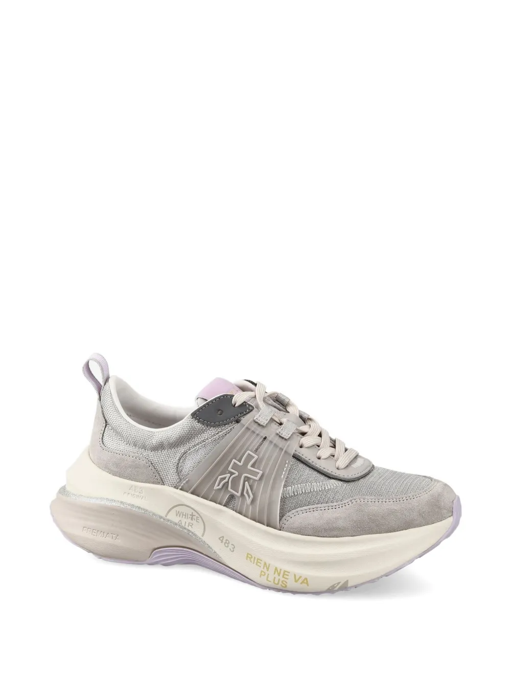 Premiata Hill 7859 sneakers met logo Grijs