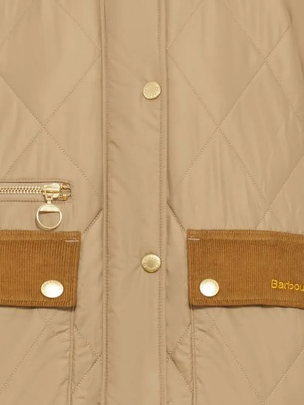 Barbour quilted corduroy-collar padded jacket | Down Jackets | Image 2