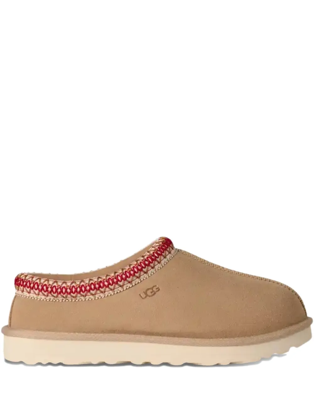 UGG Tasman II braided-trim sheepskin slippers Neutrals