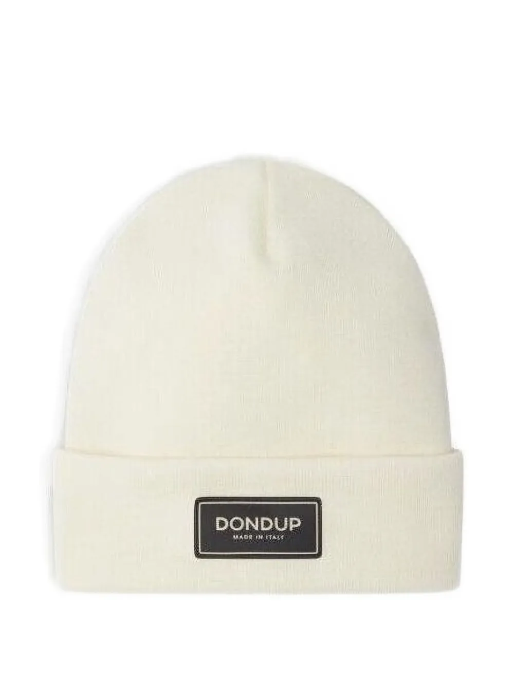 DONDUP logo-patch beanie hat | Neutrals | Image 1