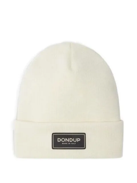 DONDUP logo-patch beanie hat