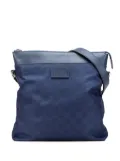 Gucci Pre-Owned 2016-2025 GG Nylon Flat Messenger Bag crossbody bag - Blue