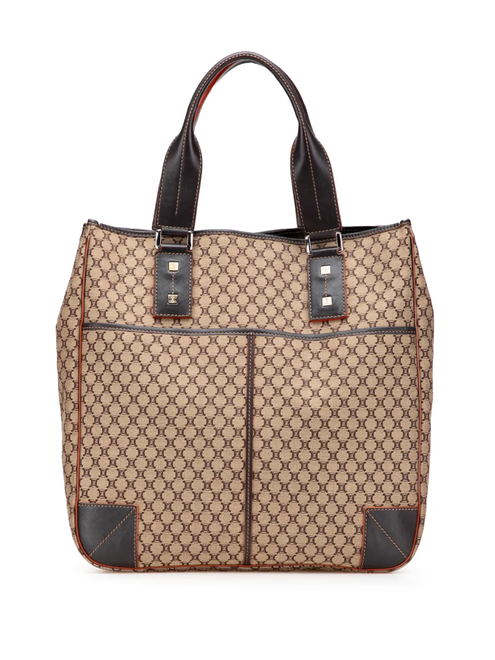 Céline Pre-Owned 2000 Macadam Canvas tote bag - ブラウン Céline Pre-Owned 2000 Macadam Canvas tote bag - ブラウン