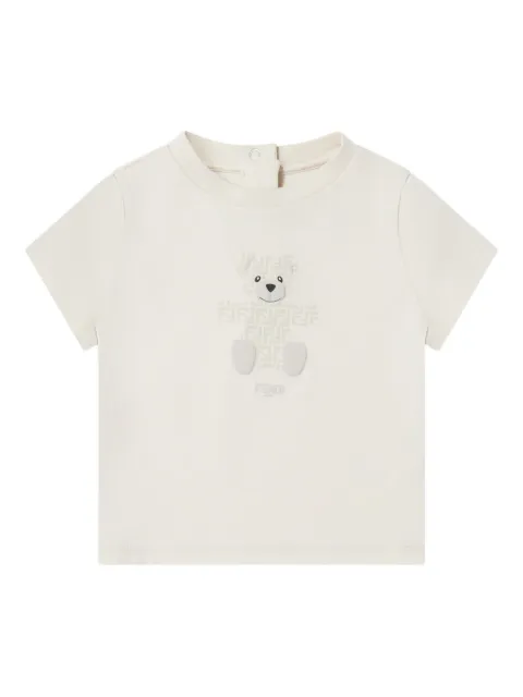 Fendi Kids Top met teddybeerprint