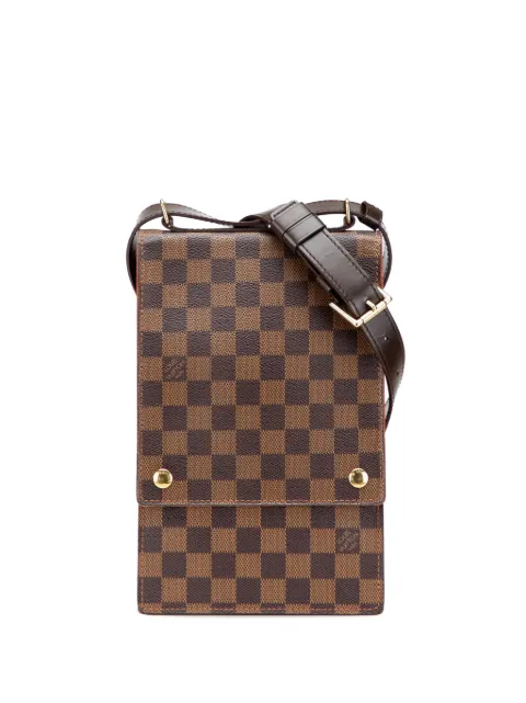 Louis Vuitton Pre-Owned 2001 Damier Ebene Portobello crossbody bag