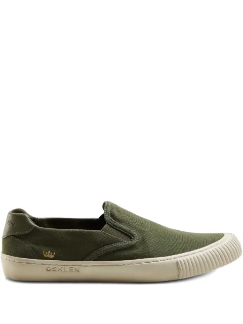 Osklen cotton slip-on sneakers 