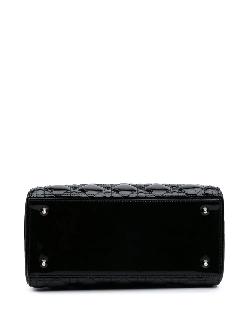 Christian Dior Pre-Owned 2013 ミディアム パテント カナージュ