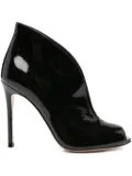 Gianvito Rossi 100mm peep-toe heeled pumps - Black