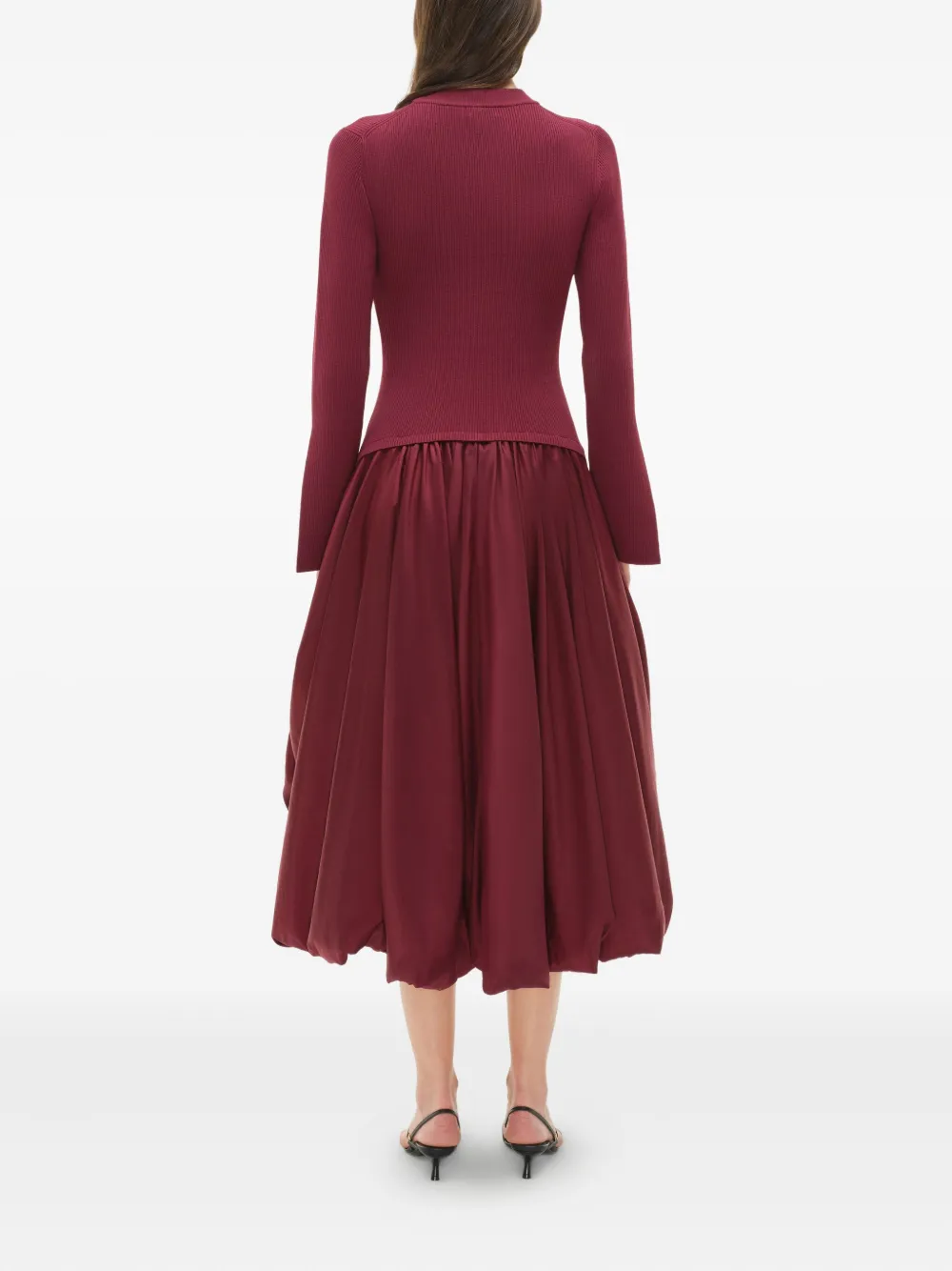 Simkhai Kenlie ballonjurk Rood