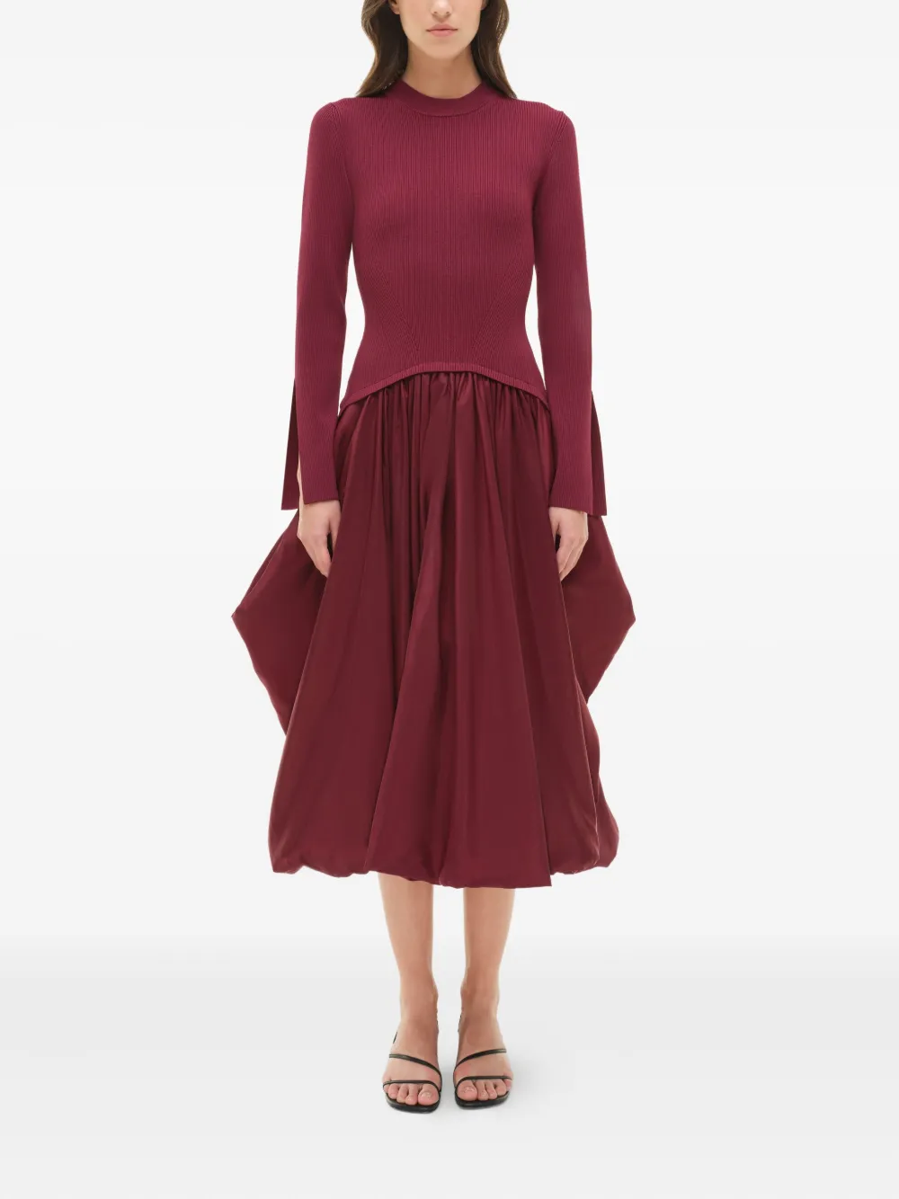 Simkhai Kenlie balloon dress - Rood