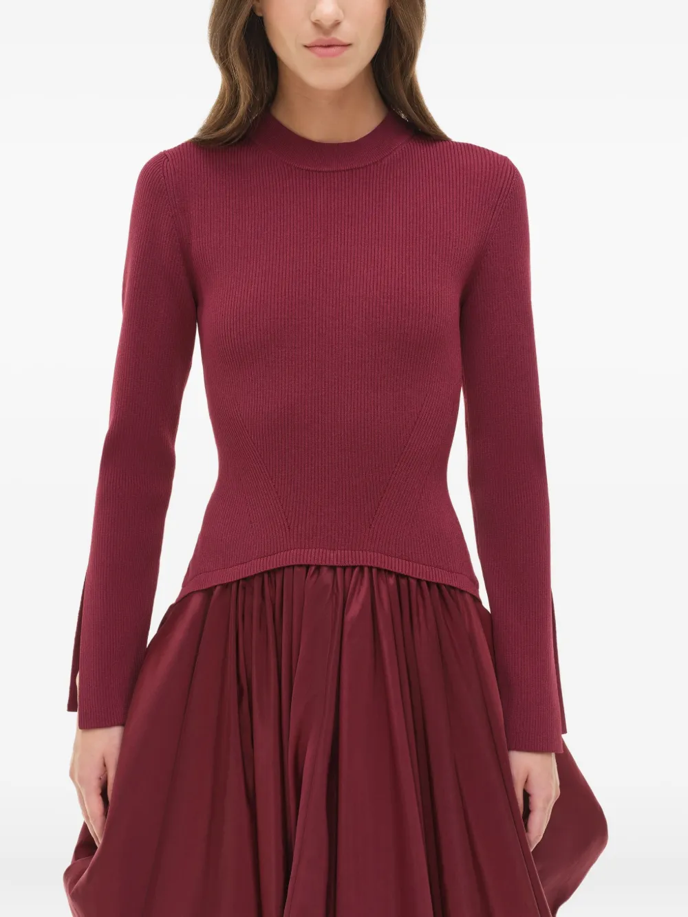 Simkhai Kenlie ballonjurk Rood