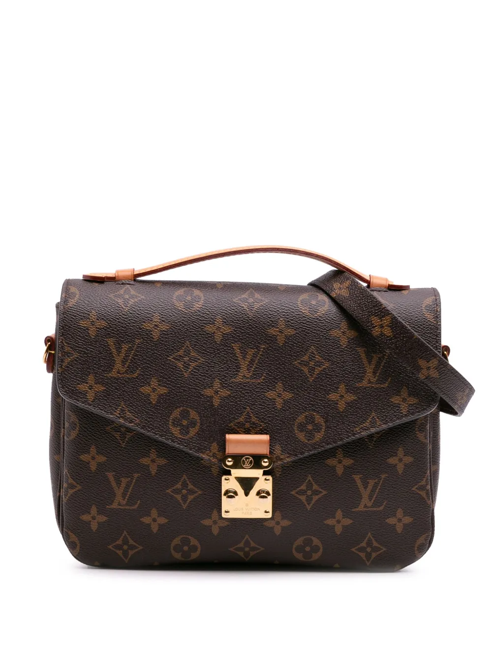 Louis Vuitton Pre-Owned 2019 モノグラム アンプラント ポシェット メティス サッチェルバッグ - ブラウン Louis Vuitton Pre-Owned 2019 モノグラム アンプラント ポシェット メティス サッチェルバッグ - ブラウン