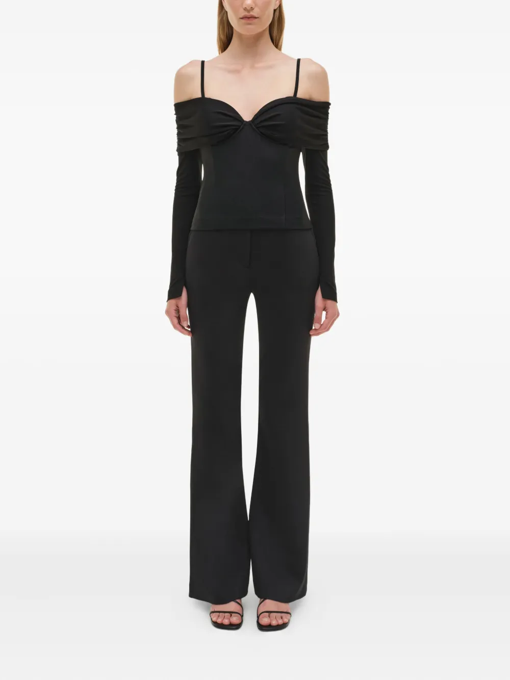 Simkhai draped off-shoulder top | بلوزات | Image 2